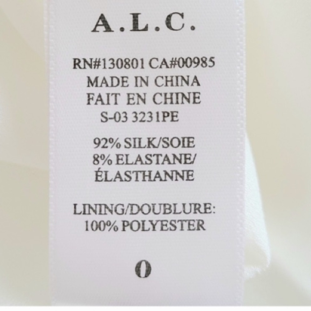 A.L.C. Brien NWT Skirt Black White Floral Print Stretch Silk Flouncy Mini Skirt - Picture 4 of 9